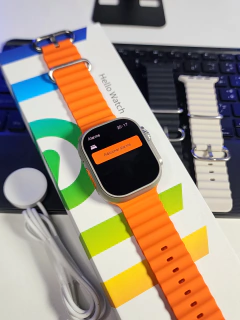 HELLO WATCH 3 PLUS 2° GER 2024 49MM 1:1 ULTRA 2 TELA AMOLED HD 4GB DE MEMÓRIA NFC WATCH OS 10 + 06 BRINDES na internet