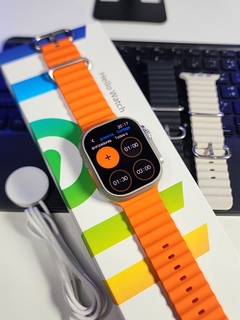 HELLO WATCH 3 PLUS 2° GER 2024 49MM 1:1 ULTRA 2 TELA AMOLED HD 4GB DE MEMÓRIA NFC WATCH OS 10 + 06 BRINDES - comprar online