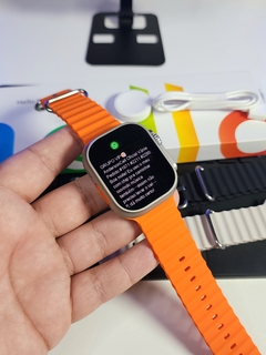 HELLO WATCH 3 PLUS 2° GER 2024 49MM 1:1 ULTRA 2 TELA AMOLED HD 4GB DE MEMÓRIA NFC WATCH OS 10 + 06 BRINDES - AndersonCell Oficial