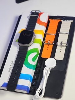 HELLO WATCH 3 PLUS 2° GER 2024 49MM 1:1 ULTRA 2 TELA AMOLED HD 4GB DE MEMÓRIA NFC WATCH OS 10 + 06 BRINDES - comprar online