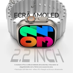 IWO HW9 ULTRA MAX 49mm Tela AMOLED 2.2" HD NFC, Processador DUAL CORE, Bússola + BRINDES - loja online