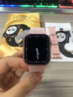 IWO HW68 MINI 41mm NFC Série 8 Tela Infinita, TRAVA de Pulseira + BRINDES - comprar online