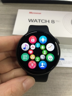 Smartwatch W28 PRO REDONDO (Round) NFC 45mm TELA INFINITA HD + BRINDE - AndersonCell Oficial