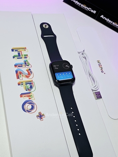 Imagem do HELLO 3 PRO PLUS (H12 PRO+) 1:1 SÉRIE 9 45MM TELA AMOLED HD NFC 4GB MEMÓRIA WATCH OS 10 + 05 BRINDES