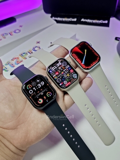 HELLO 3 PRO PLUS (H12 PRO+) 1:1 SÉRIE 9 45MM TELA AMOLED HD NFC 4GB MEMÓRIA WATCH OS 10 + 05 BRINDES - AndersonCell Oficial