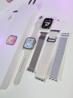 HELLO H12 MINI 1:1 SÉRIE 9 41MM TELA AMOLED HD 1GB MEMÓRIA NFC WATCH OS 10 + 05 BRINDES - loja online