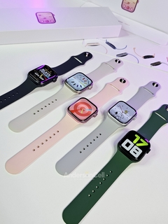 Imagem do HELLO H12 MINI 1:1 SÉRIE 9 41MM TELA AMOLED HD 1GB MEMÓRIA NFC WATCH OS 10 + 05 BRINDES