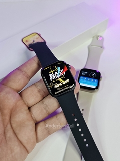 Imagem do HELLO H12 MINI 1:1 SÉRIE 9 41MM TELA AMOLED HD 1GB MEMÓRIA NFC WATCH OS 10 + 05 BRINDES