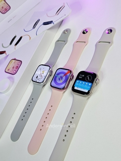 HELLO H12 MINI 1:1 SÉRIE 9 41MM TELA AMOLED HD 1GB MEMÓRIA NFC WATCH OS 10 + 05 BRINDES - loja online
