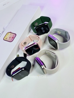 HELLO H12 MINI 1:1 SÉRIE 9 41MM TELA AMOLED HD 1GB MEMÓRIA NFC WATCH OS 10 + 05 BRINDES