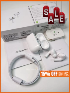 FONE Bluetooth AIRPODS PRO 2 Geração (RÉPLICA PERFEITA) Compatível com ANDROID e IOS