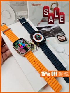 IWO WATCH ULTRA 9 (U9 ULTRA) 49mm Tela 2.2" NFC + BRINDES