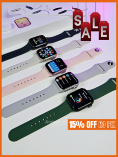 HELLO H12 MINI 1:1 SÉRIE 9 41MM TELA AMOLED HD 1GB MEMÓRIA NFC WATCH OS 10 + 05 BRINDES