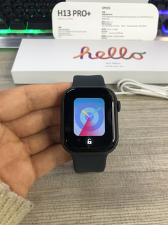 HELLO H13 PRO PLUS 45MM NFC, Watch OS 10, 1Gb MEMÓRIA INTERNA, Tela GIGANTE HD + BRINDES