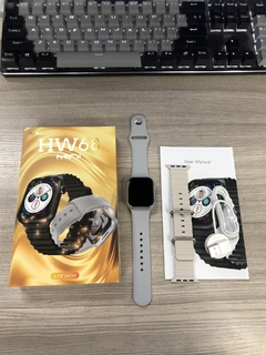 IWO HW68 MINI 41mm NFC Série 8 Tela Infinita, TRAVA de Pulseira + BRINDES - AndersonCell Oficial