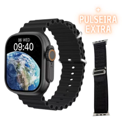 IWO ULTRA 9 PLUS 49mm Tela 2.2" NFC SISTEMA MICRO OS 10 ILHA DINÂMICA BÚSSOLA + BRINDES - comprar online