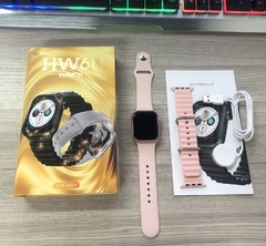 Imagem do IWO HW68 MINI 41mm NFC Série 8 Tela Infinita, TRAVA de Pulseira + BRINDES