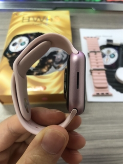 IWO HW68 MINI 41mm NFC Série 8 Tela Infinita, TRAVA de Pulseira + BRINDES na internet