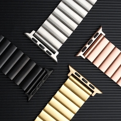 PULSEIRA AÇO INOXIDÁVEL AJUSTÁVEL 42 Á 49MM - comprar online