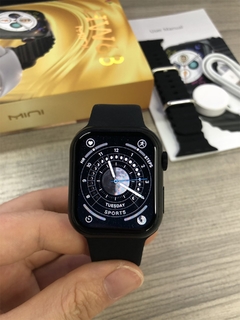 Imagem do IWO HW68 MINI 41mm NFC Série 8 Tela Infinita, TRAVA de Pulseira + BRINDES