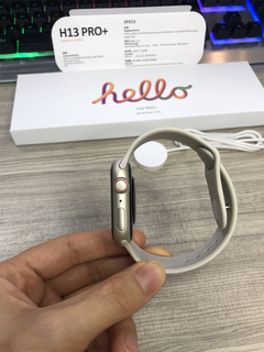 HELLO H13 PRO PLUS 45MM NFC, Watch OS 10, 1Gb MEMÓRIA INTERNA, Tela GIGANTE HD + BRINDES - AndersonCell Oficial