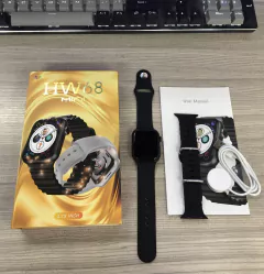 IWO HW68 MINI 41mm NFC Série 8 Tela Infinita, TRAVA de Pulseira + BRINDES na internet