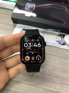 IWO W29S SÉRIE 9 47MM NFC, DOUBLE TOQUE, CHATGPT, TELA GIGANTE 2.1" HD, MICRO OS 10 + BRINDES na internet