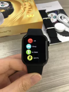 IWO HW68 MINI 41mm NFC Série 8 Tela Infinita, TRAVA de Pulseira + BRINDES - comprar online