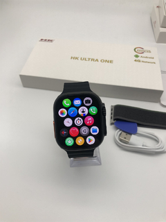 IWO HK ULTRA ONE 4G CHIP WIFI NFC Tela Amoled HD Android Play Store Câmera 32Gb Memória GPS Integrado + 04 BRINDES - AndersonCell Oficial