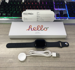 HELLO H13 PRO PLUS 45MM NFC, Watch OS 10, 1Gb MEMÓRIA INTERNA, Tela GIGANTE HD + BRINDES