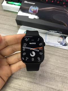 Imagem do IWO W29S SÉRIE 9 47MM NFC, DOUBLE TOQUE, CHATGPT, TELA GIGANTE 2.1" HD, MICRO OS 10 + BRINDES