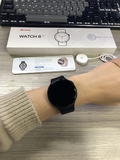 Smartwatch W28 PRO REDONDO (Round) NFC 45mm TELA INFINITA HD + BRINDE na internet