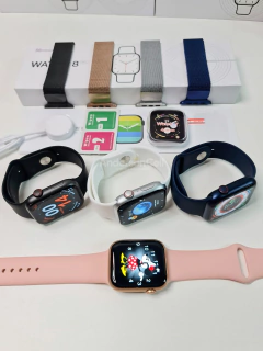 IWO W28 PRO PLUS SÉRIE 8 NFC 45MM Tela infinita, +100 modos esportes, GPS Tracking, Trava de Pulseira + BRINDES - comprar online