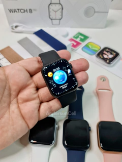 IWO W28 PRO PLUS SÉRIE 8 NFC 45MM Tela infinita, +100 modos esportes, GPS Tracking, Trava de Pulseira + BRINDES - comprar online
