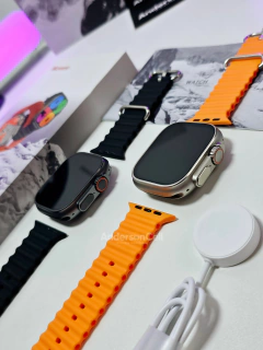 Imagem do IWO ULTRA 9 PLUS 49mm Tela 2.2" NFC SISTEMA MICRO OS 10 ILHA DINÂMICA BÚSSOLA + BRINDES