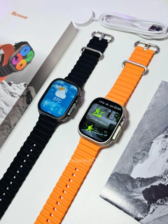 IWO ULTRA 9 PLUS 49mm Tela 2.2" NFC SISTEMA MICRO OS 10 ILHA DINÂMICA BÚSSOLA + BRINDES - loja online