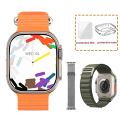 IWO W69 ULTRA 49mm 2Gb MEMÓRIA Tela 2.15" NFC BÚSSOLA GPS Tracking + BRINDES