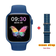 Imagem do IWO HW68 MINI 41mm NFC Série 8 Tela Infinita, TRAVA de Pulseira + BRINDES