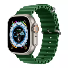 PULSEIRA OCEANO SILICONE AJUSTÁVEL 42 Á 49MM - loja online