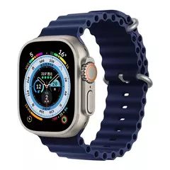 PULSEIRA OCEANO SILICONE AJUSTÁVEL 42 Á 49MM