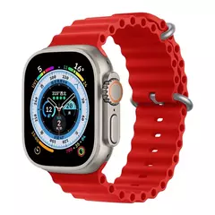 PULSEIRA OCEANO SILICONE AJUSTÁVEL 42 Á 49MM - loja online