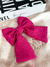 Kit 2 laços linho - Pink e Rosa - comprar online