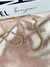 Kit colar + pulseira - Rivieira 2 voltas juntas cravejada strass
