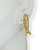 Brinco Banhado Dourado - Peixe com textura trabalhada - comprar online