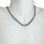 Colar Choker Folheado Níquel free - Baguetes de zircônia pequenos - comprar online