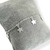 Pulseira Folheada a prata - Estrelas lisas penduradas - comprar online