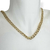Conjunto Colar + Pulseira Banhado Dourado - Corrente círculo pequeno liso - comprar online