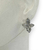 Brinco Folheado a prata - Flor 2 pétalas lisas 2 cravejadas - comprar online