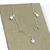 Colar Choker Folheado a Prata - 3 Estrela gordinha + strass