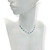 Colar Choker Folheado a Prata - Tiffany ( Topazio azul ) - Rosana Bijoux 